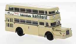 101-61207 - H0 (1:87) - IFA Do 56 Bus 1960, BVG - Trabrennbahn Karlshorst,